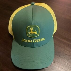 John Deere LP69229 Baseball Cap - Green/Yellow